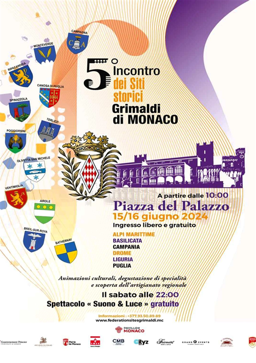 5° Incontro dei siti storici Grimaldi di Monaco